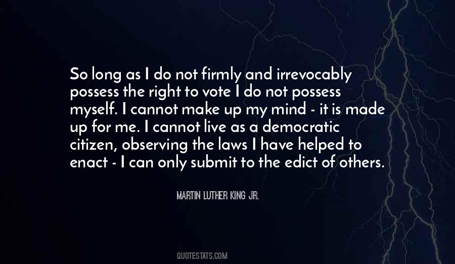 Quotes About Right To Vote #617190