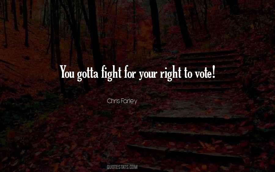 Quotes About Right To Vote #792838