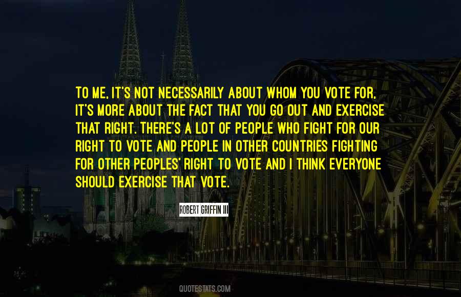 Quotes About Right To Vote #981103