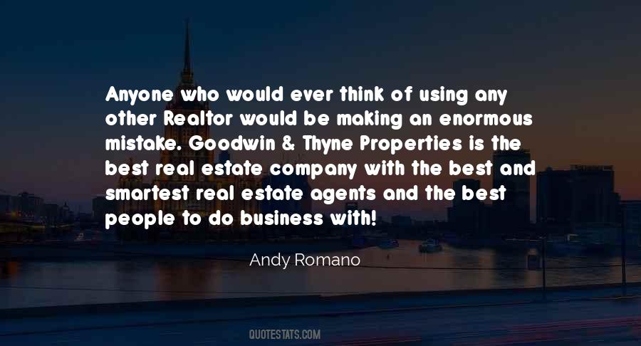 Quotes About Real Estate Agents #1476004