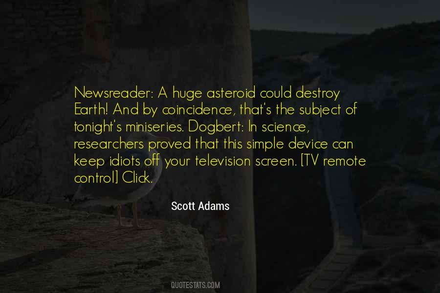 Newsreader's Quotes #927949