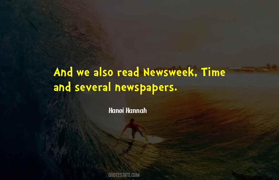 Newsweek's Quotes #826347