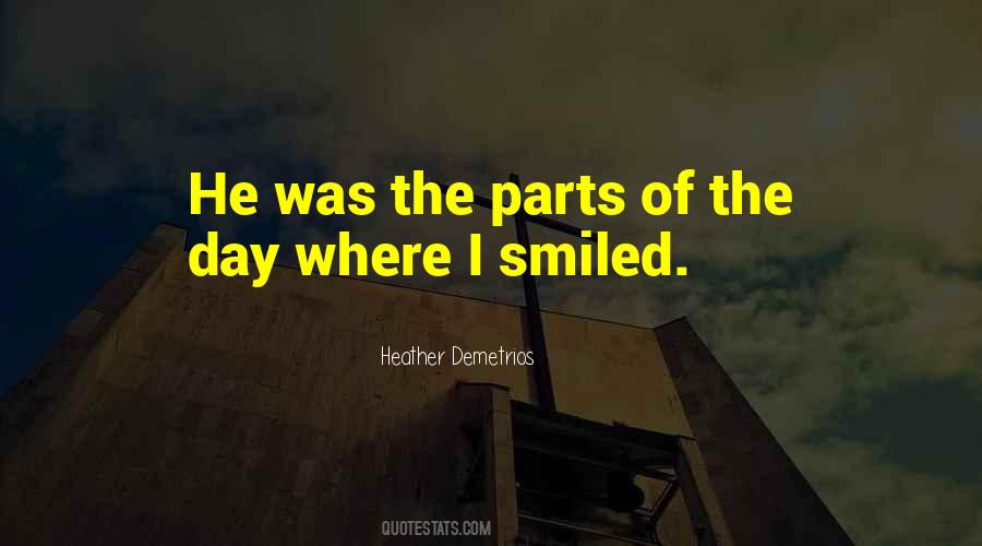 Quotes About Smiled #1750431