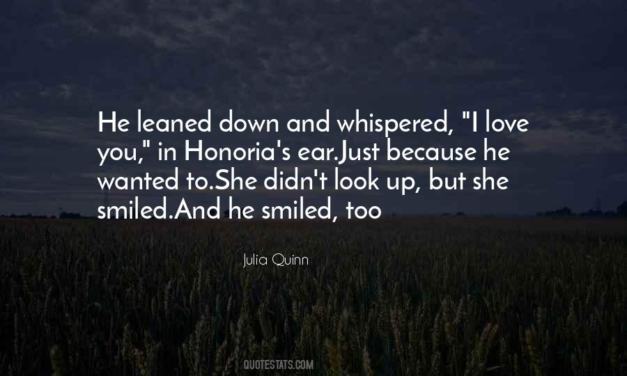 Quotes About Smiled #1766894