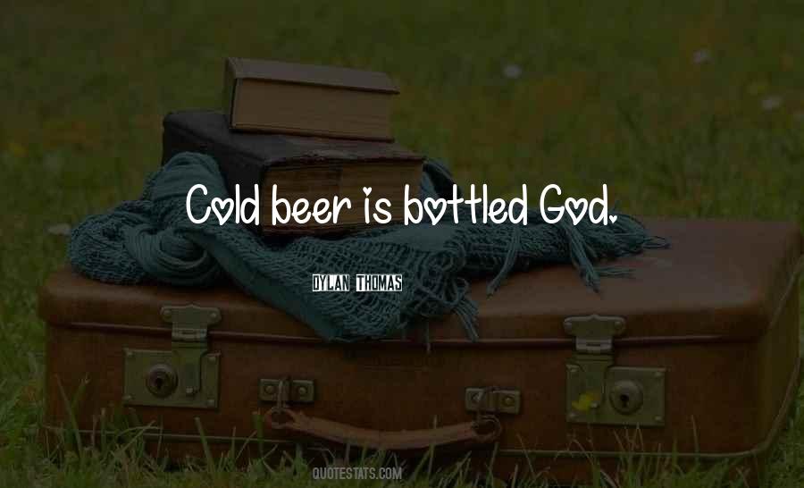 Quotes About Cold Beer #1624443