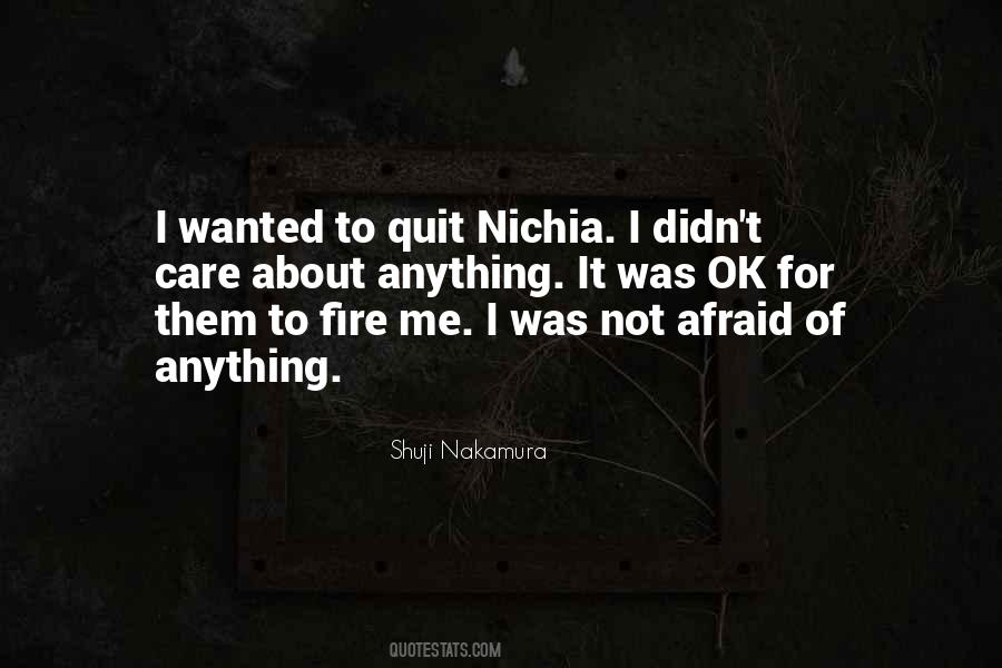 Nichia Quotes #1527971