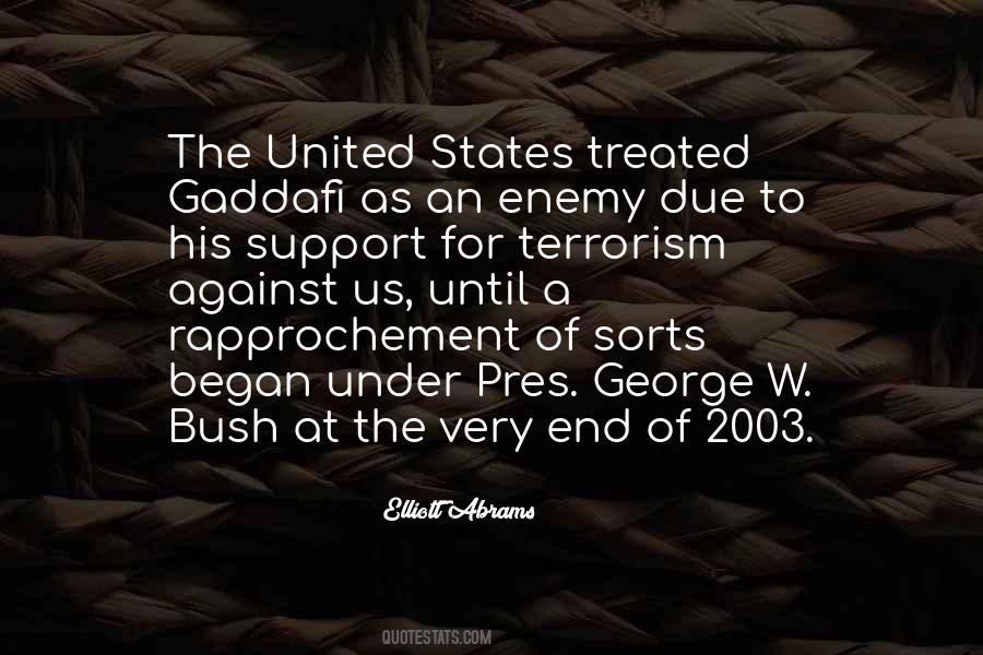 Quotes About Gaddafi #1288249