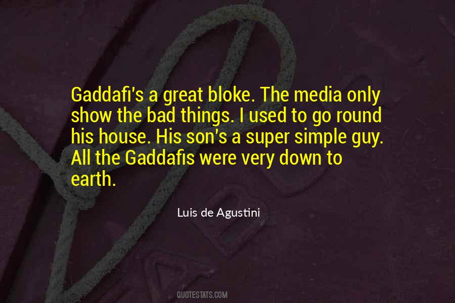 Quotes About Gaddafi #1654706