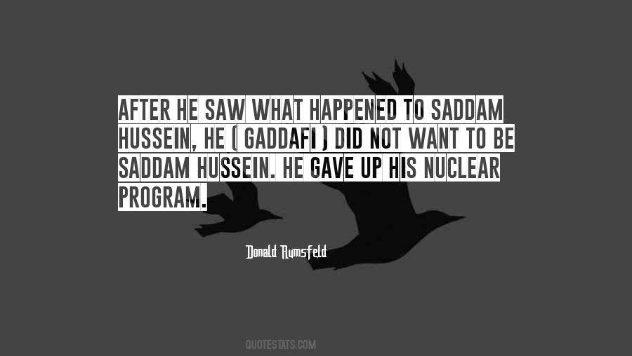 Quotes About Gaddafi #698209