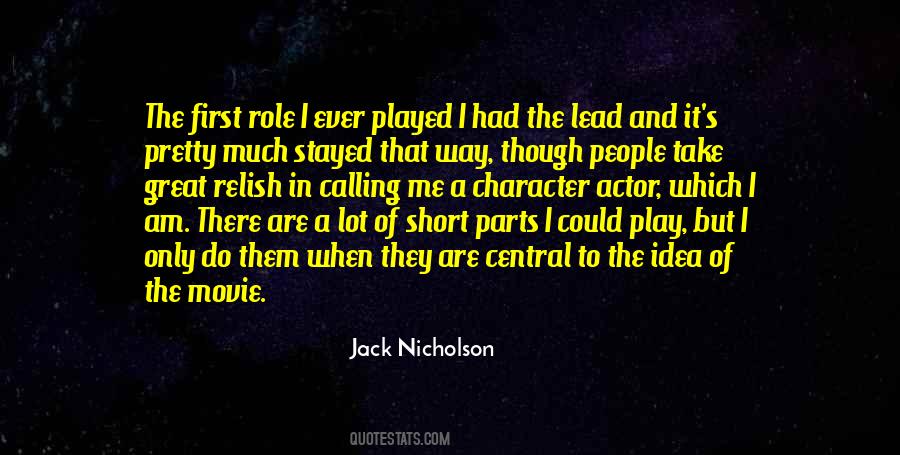 Nicholson's Quotes #1529974