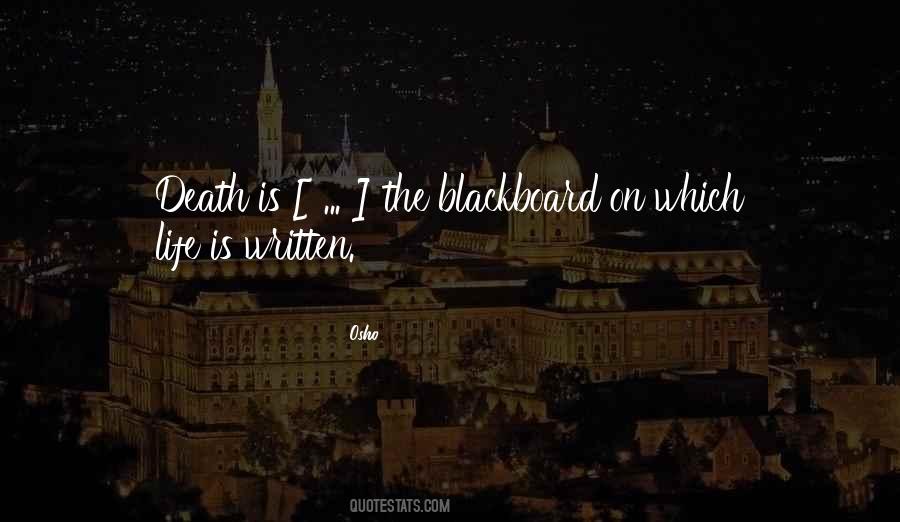 Quotes About Blackboard #188870