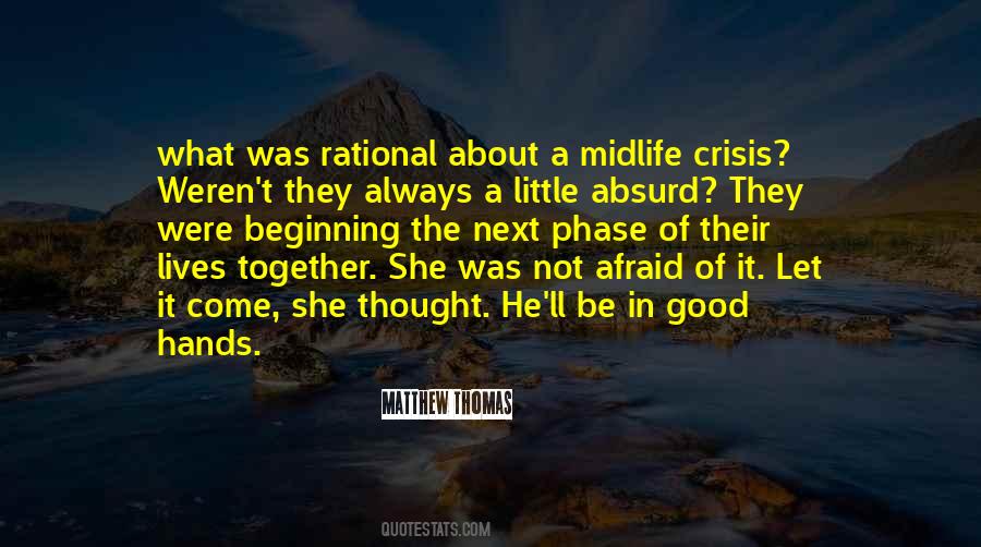 Quotes About Midlife Crisis #105502