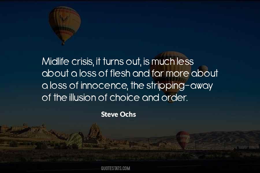 Quotes About Midlife Crisis #385007
