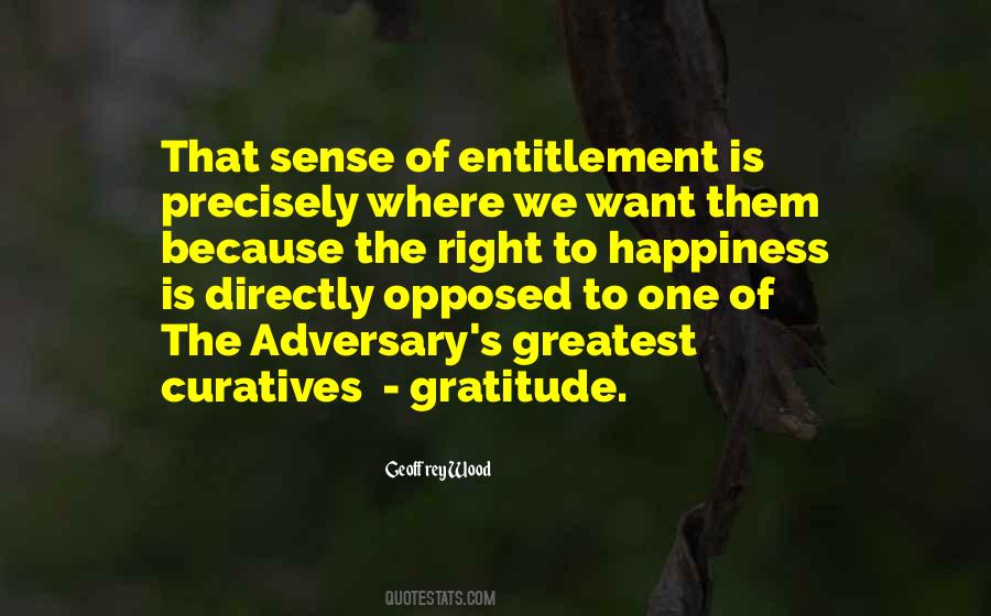 Quotes About Sense Of Gratitude #1692439