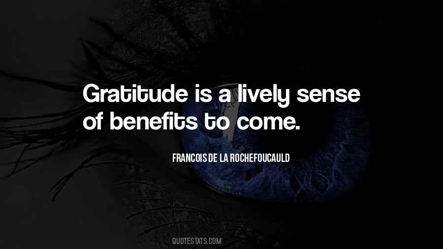 Quotes About Sense Of Gratitude #1744970