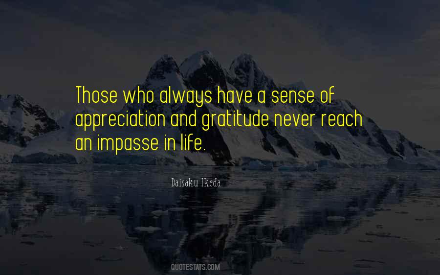 Quotes About Sense Of Gratitude #838587