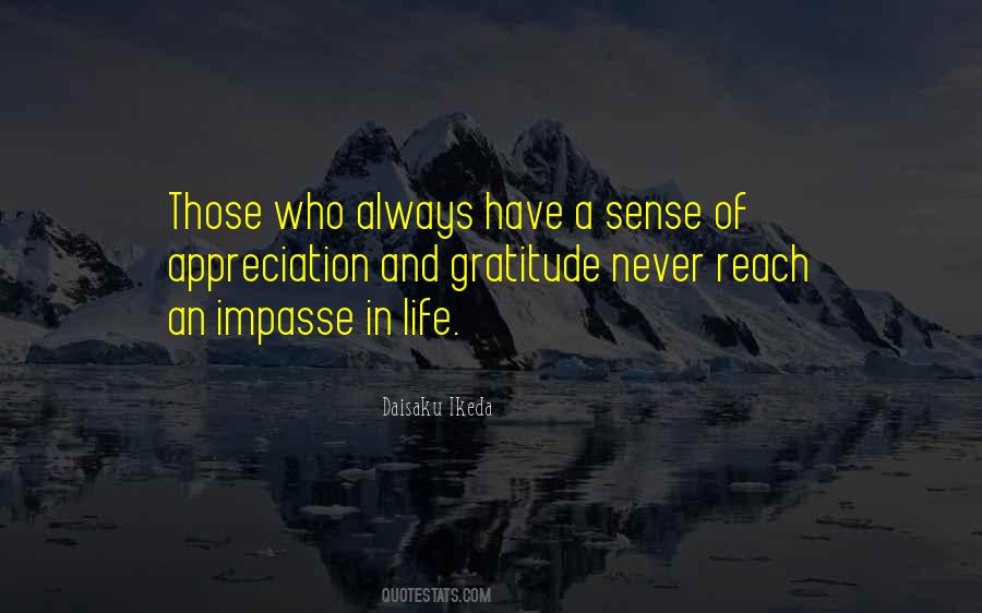 Quotes About Sense Of Gratitude #838587