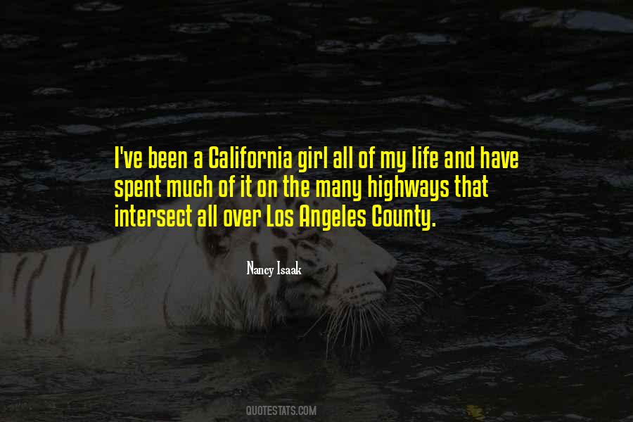 Quotes About California Life #1480397