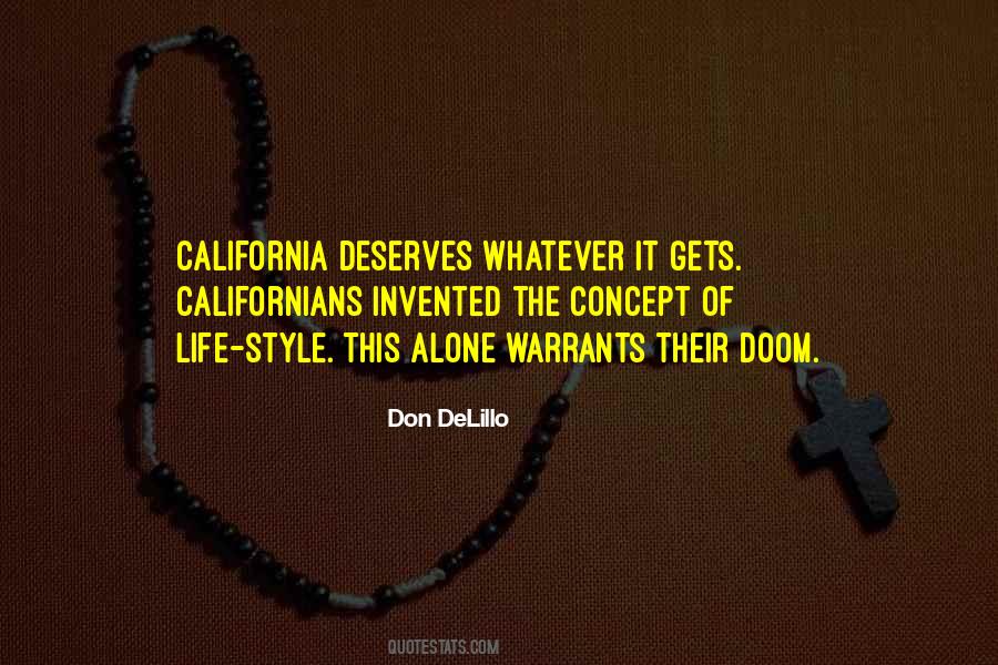 Quotes About California Life #417097