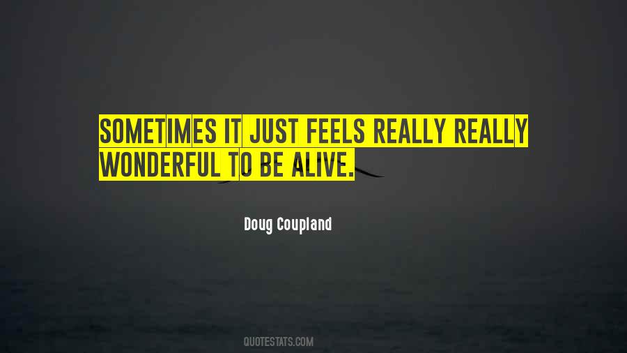 Quotes About Living A Wonderful Life #431917
