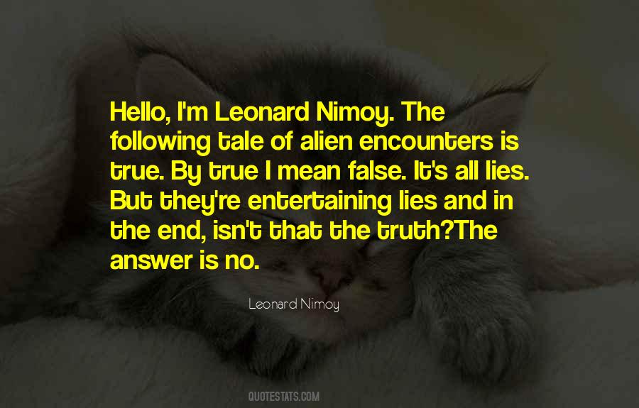 Nimoy's Quotes #1095992