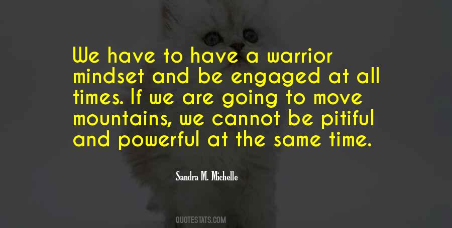 Quotes About Warrior Mindset #1022933