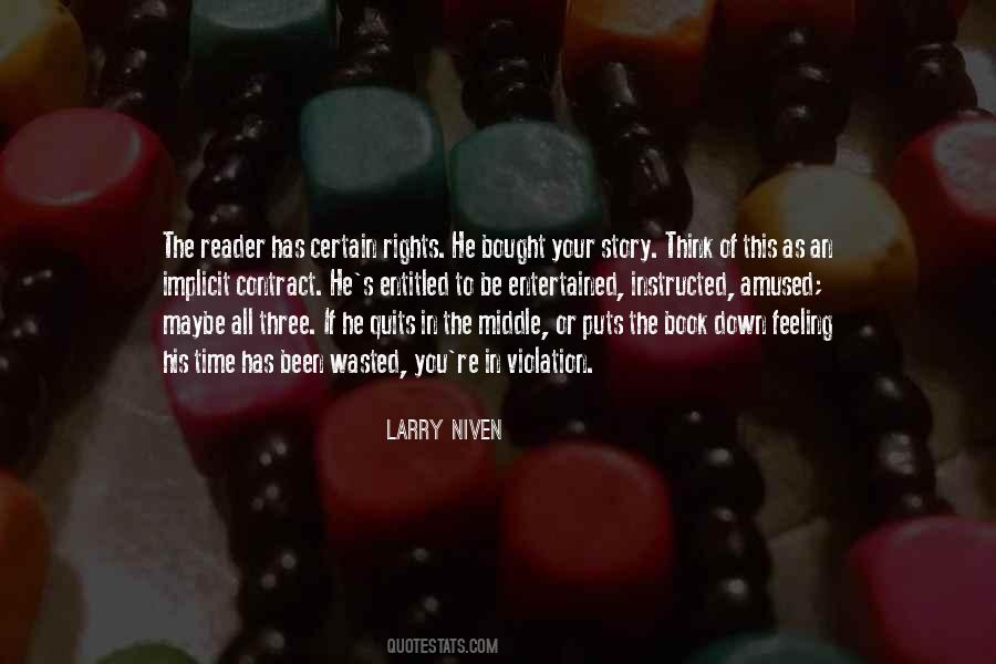 Niven's Quotes #1097751
