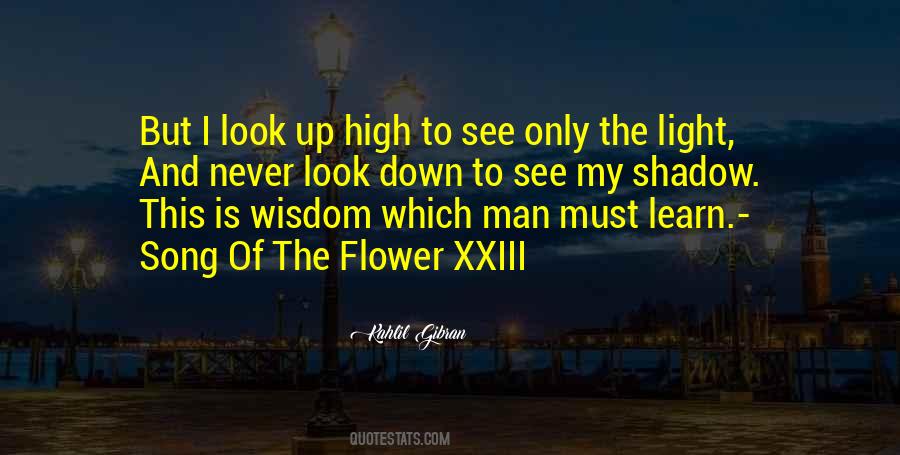 Quotes About Never Look Down #762560