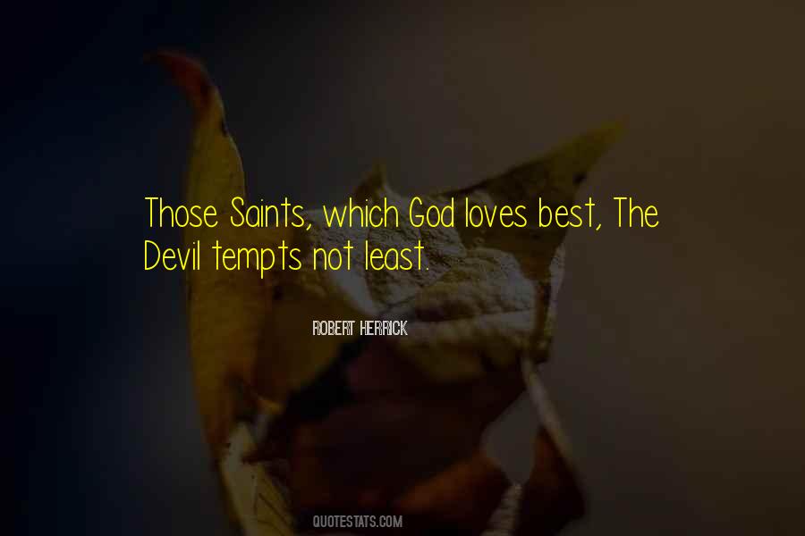 Quotes About Love Saints #1479983