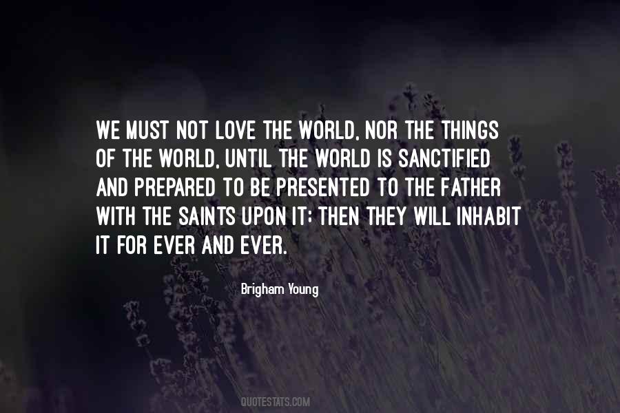 Quotes About Love Saints #1824644