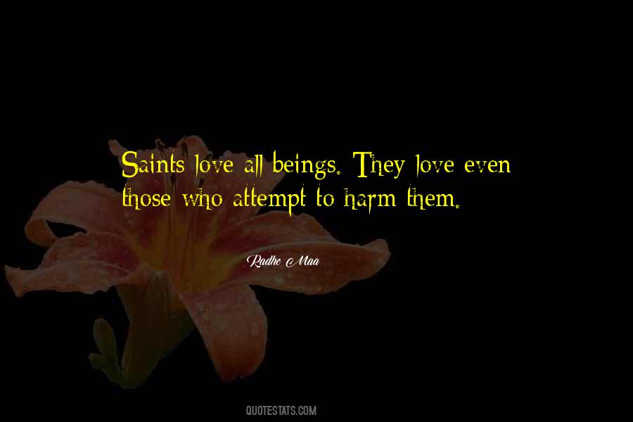 Quotes About Love Saints #471503