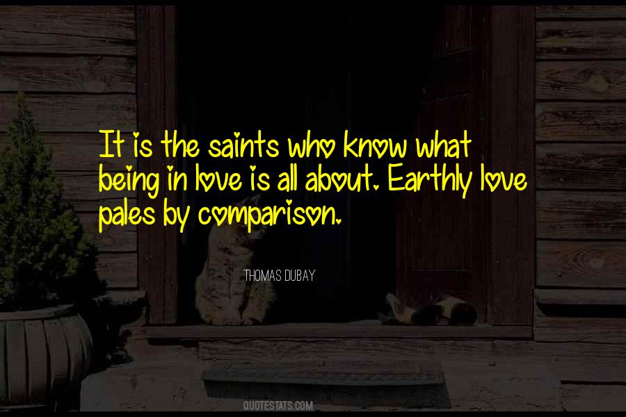 Quotes About Love Saints #923691