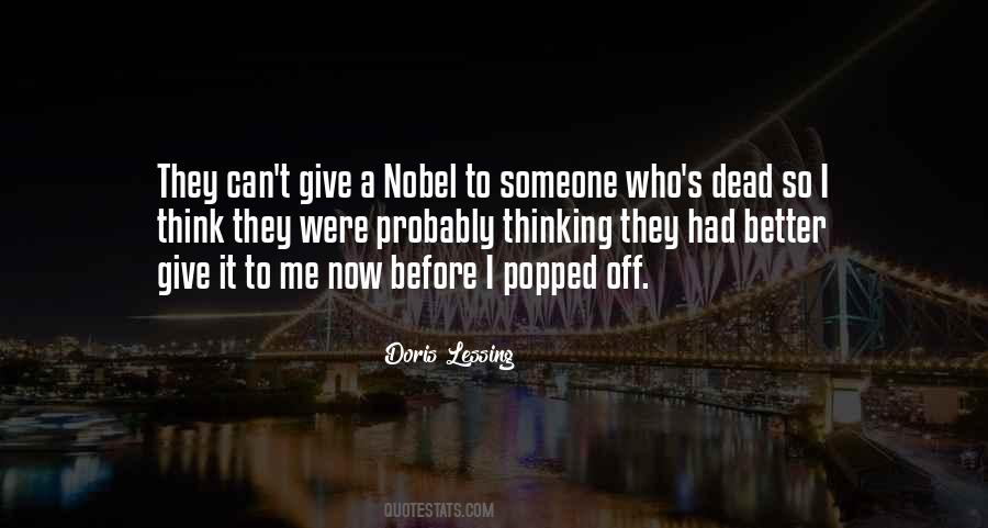 Nobel's Quotes #889511