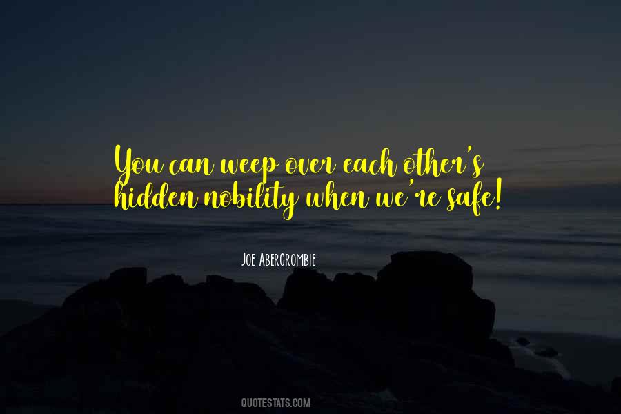 Nobility's Quotes #137785