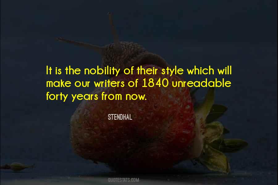 Nobility's Quotes #153073