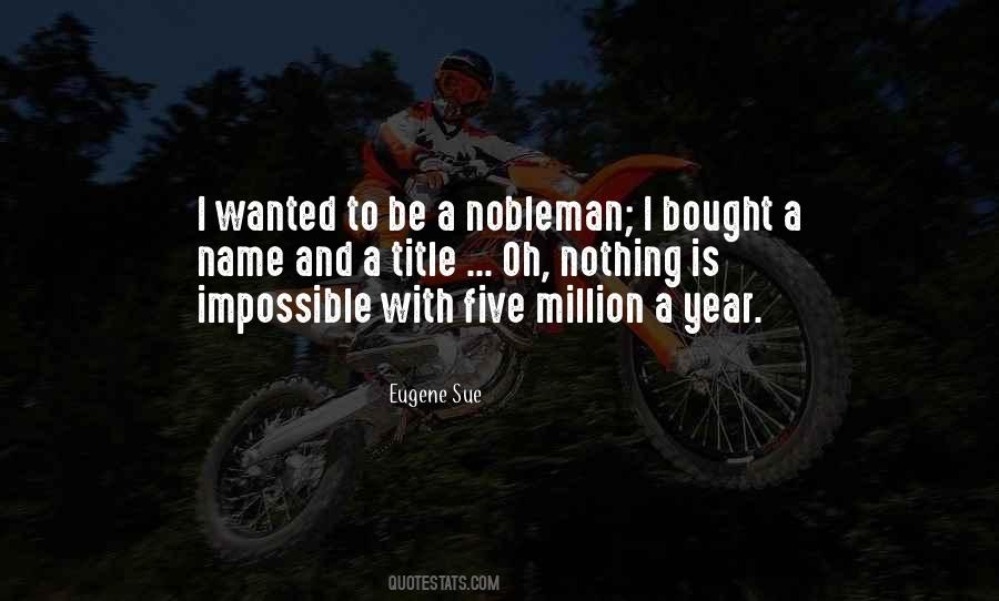 Nobleman's Quotes #533775