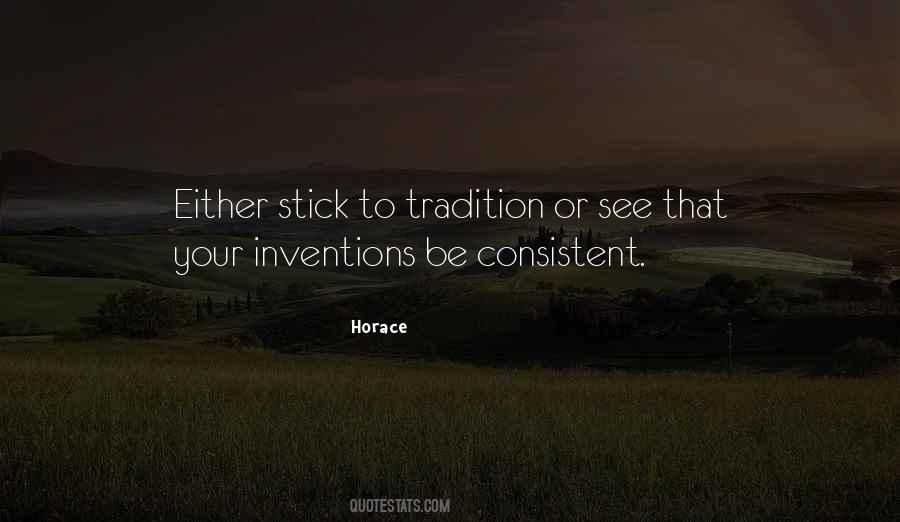 Quotes About Consistent #1217390