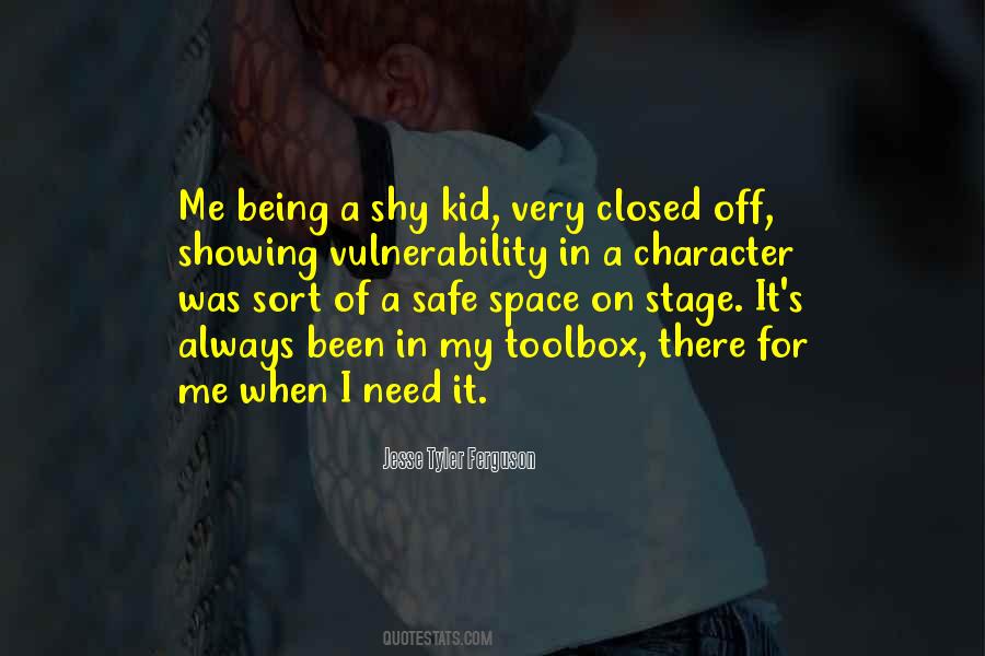 Quotes About Being Shy #1200836