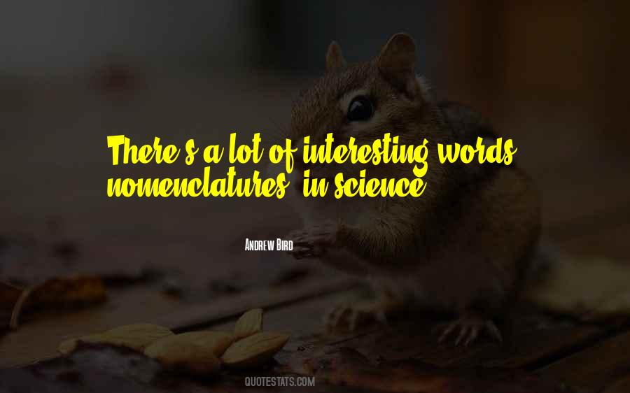 Nomenclatures Quotes #1222796