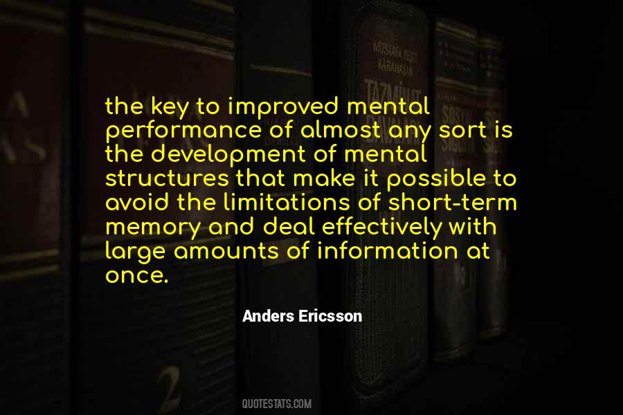 Quotes About Short Term Memory #161671