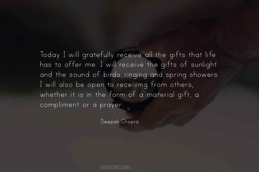 Quotes About Gifts Of Life #109686
