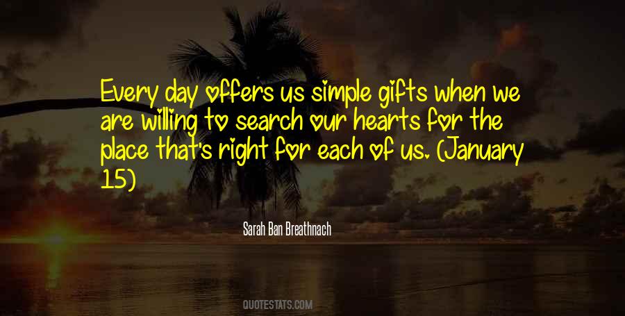 Quotes About Gifts Of Life #395437
