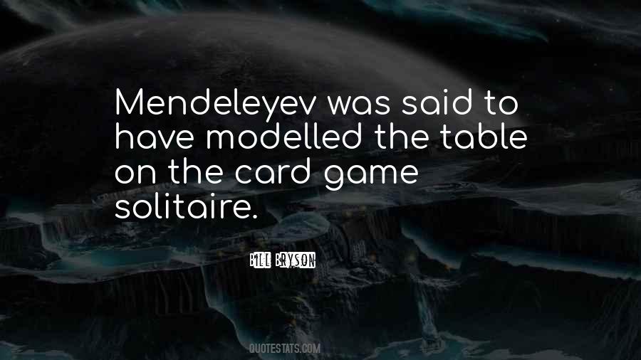 Quotes About Solitaire #1838684
