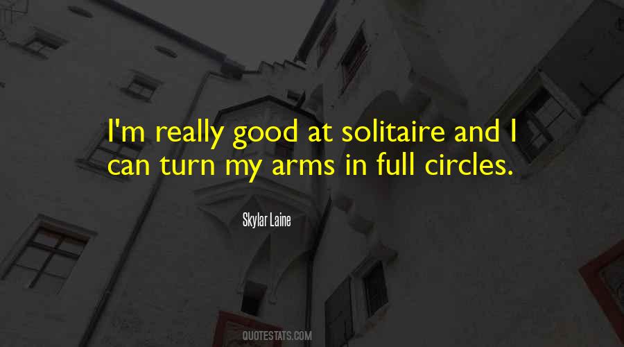 Quotes About Solitaire #250007