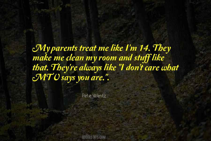Quotes About I Don't Care #1647362