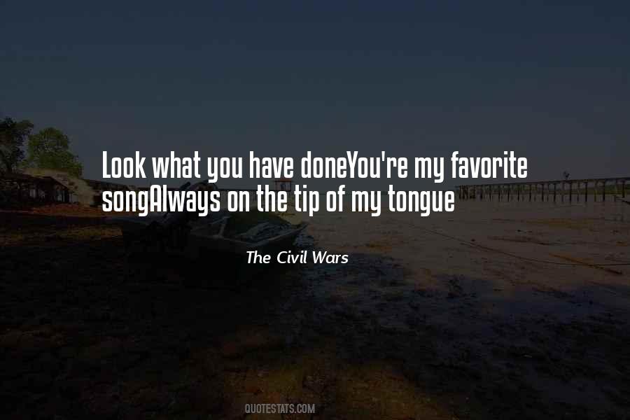 Quotes About Favorite Song #1529864