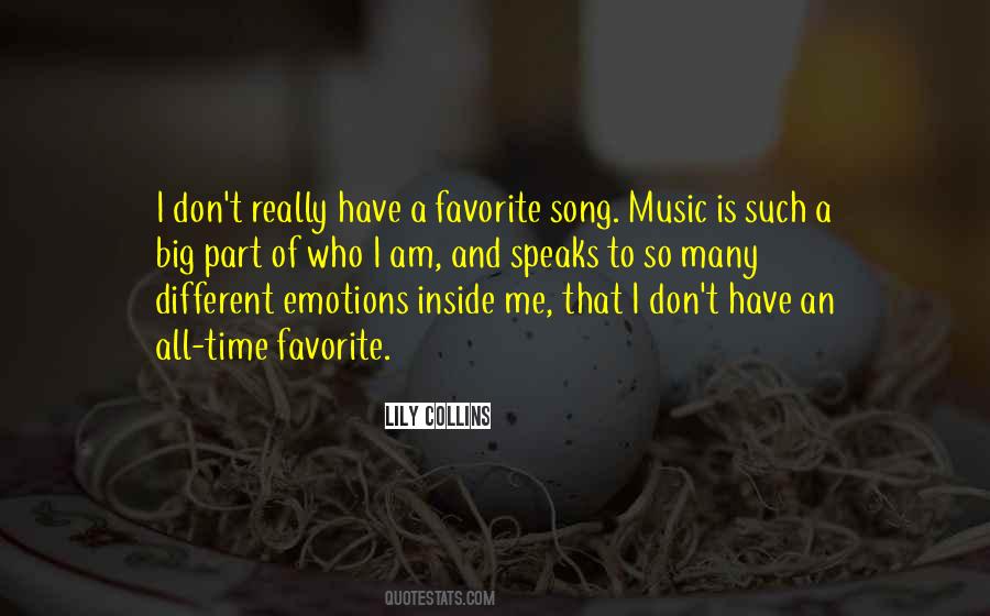 Quotes About Favorite Song #1621997