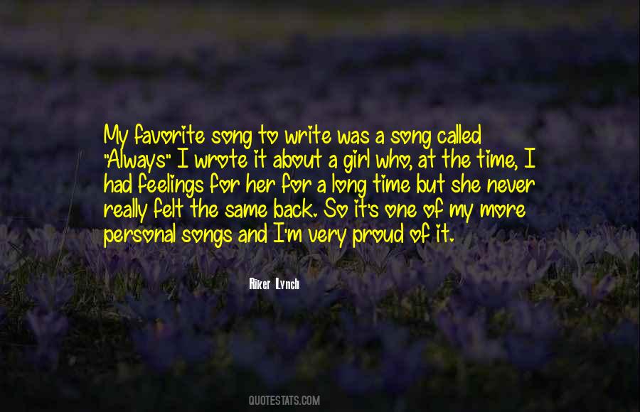 Quotes About Favorite Song #277869