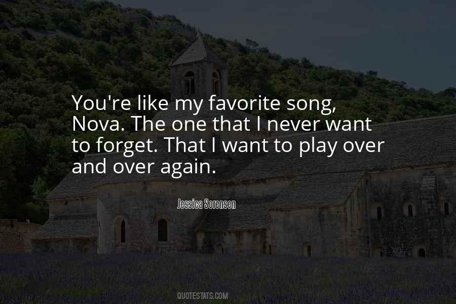 Quotes About Favorite Song #3286