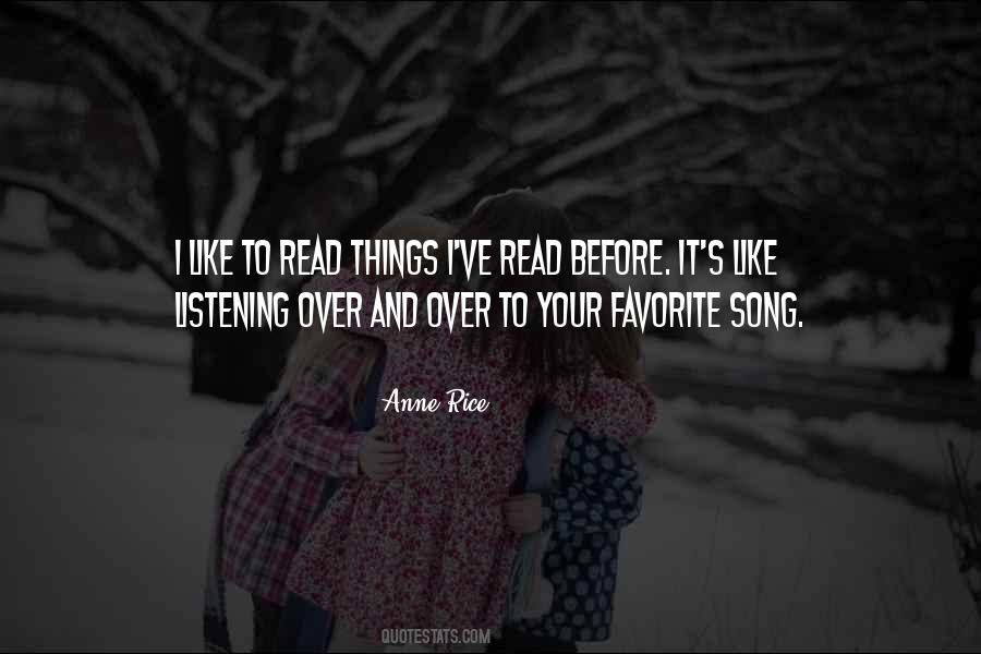 Quotes About Favorite Song #936748